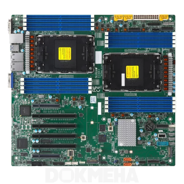 کیس ورک استیشن DOKMEHA W30000 Intel Xeon Scalable 4th Gen - پردازنده های مقیاس پذیر نسل چهارم اینتل ۴th Gen) Intel Xeon Scalable Processors) - تصویر مادربرد سوپرمیکرو Supermicro X13DEI