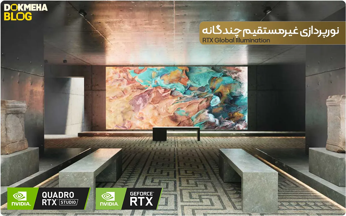 فناوری Nvidia RTX و هسته‌های RT: انقلابی در گرافیک و شبیه‌سازی بلادرنگ(RTX Global Illumination: نورپردازی غیرمستقیم چندگانه)