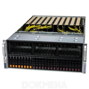 نمای جلو سرور گرافیکی سوپرمیکرو GPU SuperServer SYS-421GE-TNRT