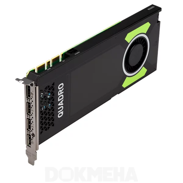 نمای پایین اسلات و پورتهای کارت گرافیگ انویدیا کوادرو NVIDIA Quadro M4000 8GB GDDR5