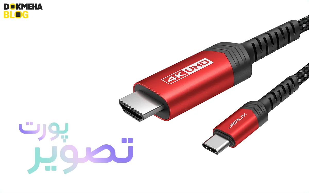 پورت تصویر و دیتا برای تاندربولت و پورت تایپ سی. USB Type-C , Thunderbolt Data and Video Interfaces