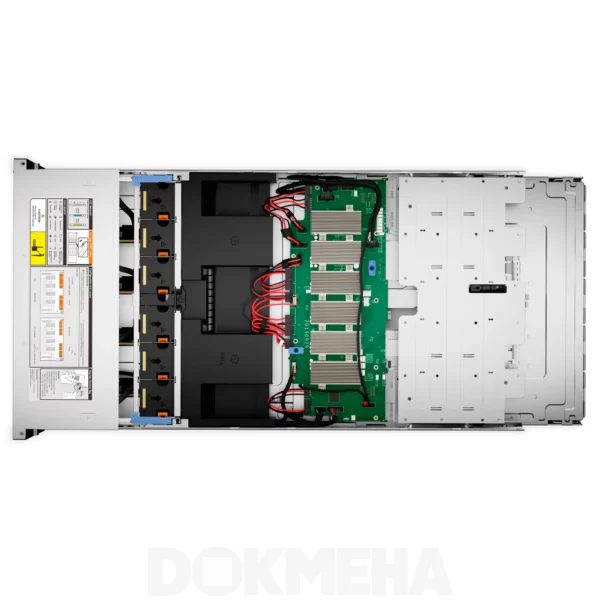 سرور گرافیکی دل Dell PowerEdge XE9680 Rack Server از نمای بالا